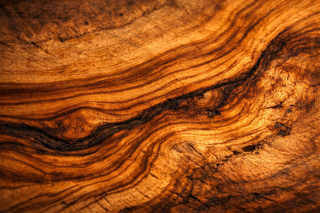 macro veines bois d'