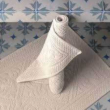 Tapis de Bain Coton Tissé
